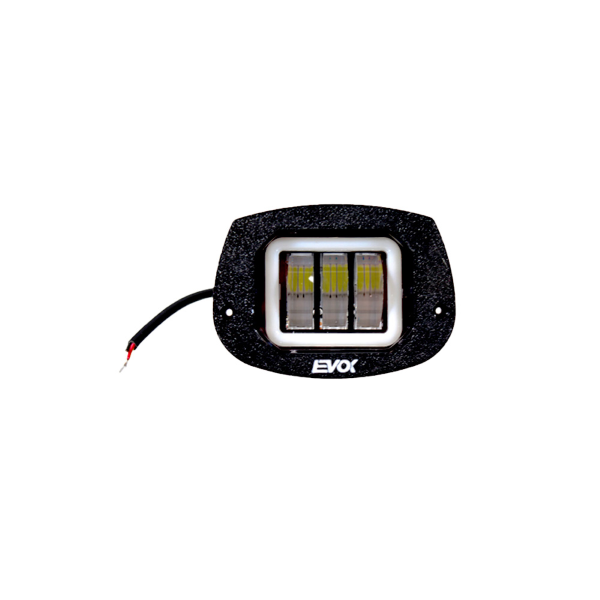 Fanale Completo Anteriore Evok Iron led per Piaggio Ciao Tre Lenti