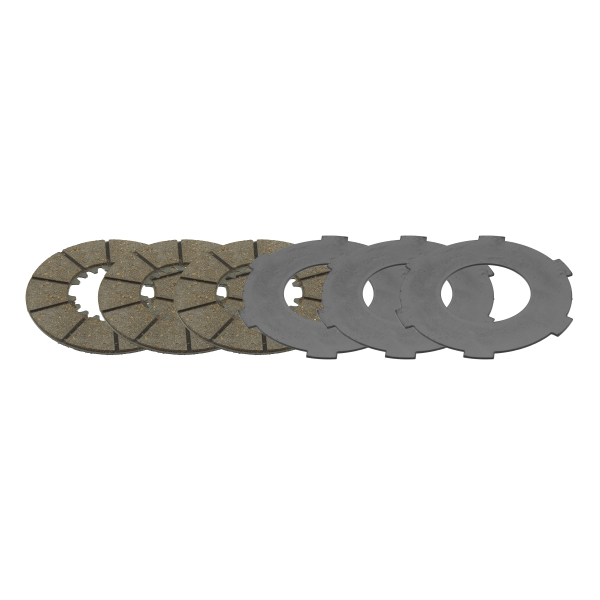 Serie Completa Dischi Frizione Standard Vespa 125 VM1-2T/VU1T/VN1T /Ape B AB1-4T FERODO FCS0722/2
