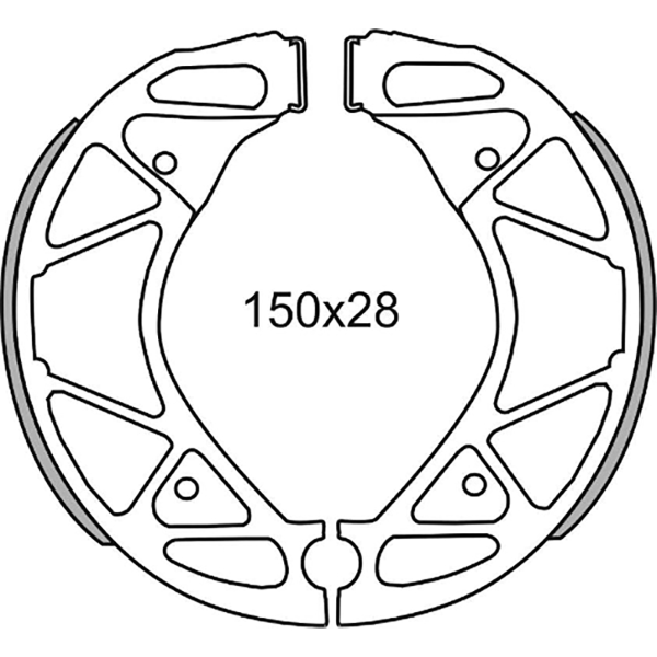 Ganasce Freno FERODO FSB967