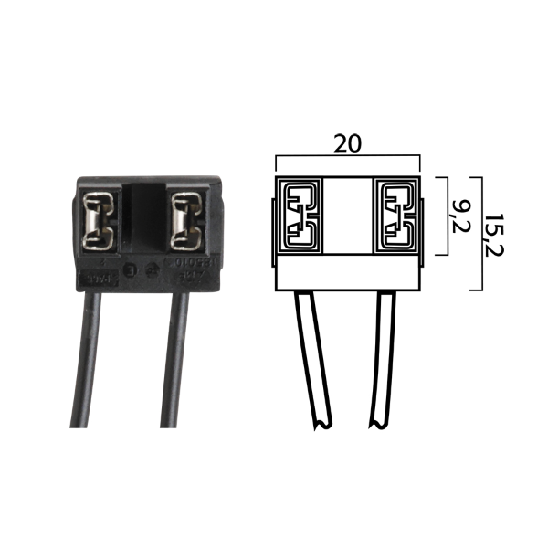 Portalampada Flosser H7