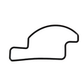 Guarnizione tappo ghigliottina Keihin per carburatori Pwk36-38 Short Body - 1202-882-6000