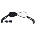 Coppia specchietti universali RMS con adattatori - Pieghevoli