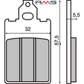Pastiglie Freno RMS Organiche Malaguti F12 Phantom/F15 Firefox