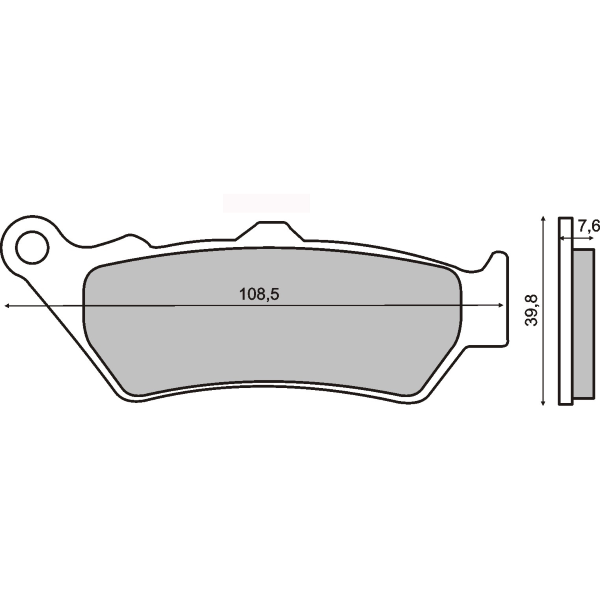 Pastiglie Freno RMS Organiche Ducati Sport 1000cc