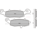 Pastiglie Freno Sinter-Tech Kawasaki KLR 650cc