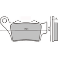 Pastiglie Freno RMS Organiche Honda CB 500S