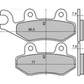 Pastiglie Freno Sinter-Tech Peugeot LXR 125cc