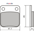 Pastiglie Freno RMS Organiche Honda CG 125cc