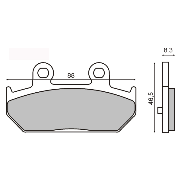 Pastiglie Freno Sinter-Tech Suzuki Burgman 400cc