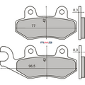 Pastiglie Freno RMS Organiche Peugeot Geopolis 125cc/Satelis 125-250cc