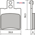 Pastiglie Freno RMS Organiche Malaguti Ciak 125cc