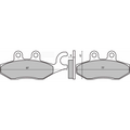 Pastiglie Freno RMS Organiche Piaggio X9 Evolution 250cc