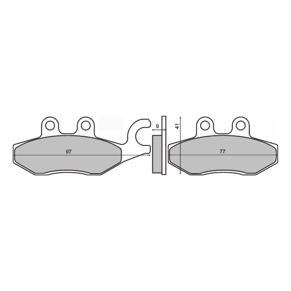 Pastiglie Freno Sinter-Tech Piaggio X9 Evolution 250