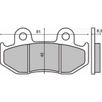 Pastiglie Freno RMS Organiche Suzuki Burgman 250cc