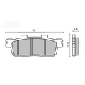 Pastiglie Freno RMS Organiche Kymco Downtown 200-300i