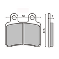 Pastiglie Freno RMS Organiche Peugeot Elyseo 125-150cc