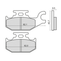 Pastiglie Freno RMS Organiche Suzuki Burgman 125cc