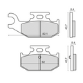 Pastiglie Freno RMS Organiche Yamaha Raptor