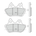 Pastiglie Freno Sinter-Tech Harley Davidson Dyna 1690