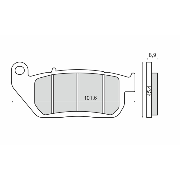 Pastiglie Freno Sinter-Tech Harley Davidson Iron 883