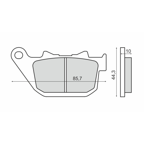 Pastiglie Freno Sinter Sinterizzate Harley Davidson Sportster 1200