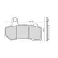 Pastiglie Freno Sinter Sinterizzate Harley Davidson VRSCA 1130 V-Rod