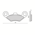 Pastiglie Freno Sinter-Tech Peugeot Metropolis 400