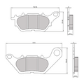 Pastiglie Freno Sinter-Tech Yamaha R3