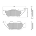 Pastiglie Freno Sinter-Tech Benelli TRK 502