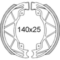 Ganasce freno posteriori RMS Piaggio Liberty 4t/Hexagon Lx 125cc 1998>