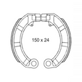Coppia ganasce freno posteriori RMS Piaggio Vespa PX125-150-200E/PK50/150 GL/Sprint