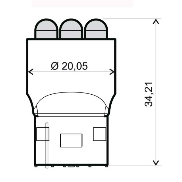Lampadina RMS 12V T20