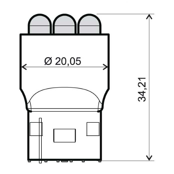 Lampadina RMS 12V T20