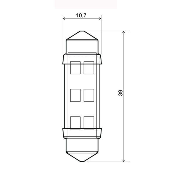 Coppia Led RMS 12V Sv8.5