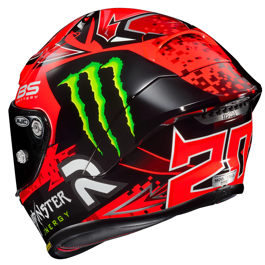 Casco Hjc Rpha 1 Quartararo Replica MC1