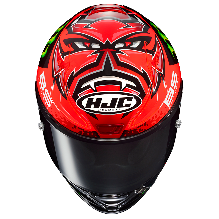 TEST Casco Hjc Rpha 1 Quartararo Replica MC1