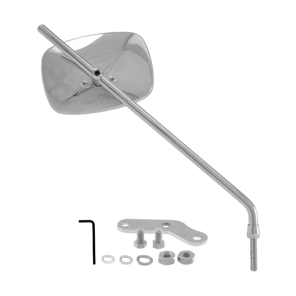 Specchietto universale RMS Classic Piaggio Vespa rettangolare