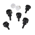 Kit Gommini Sportello Motore  con boccole RMS Classic Vespa 50-90-125cc prim.et3