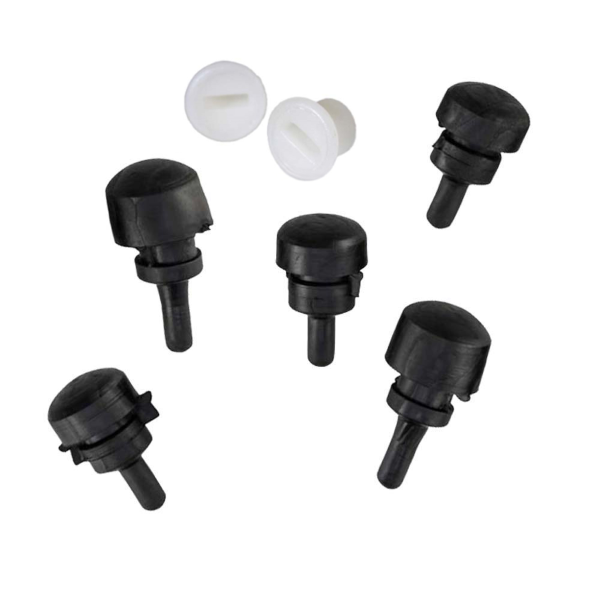 Kit Gommini Sportello Motore  con boccole RMS Classic Vespa 50-90-125cc prim.et3