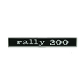 Targhetta posteriore RMS Classic Piaggio Vespa Rally 200cc 152515