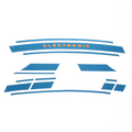 Set adesivo "Strisce Electronic" RMS Classic 610194M