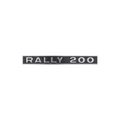 Targhetta RMS Classic Piaggio Vespa Rally 200cc