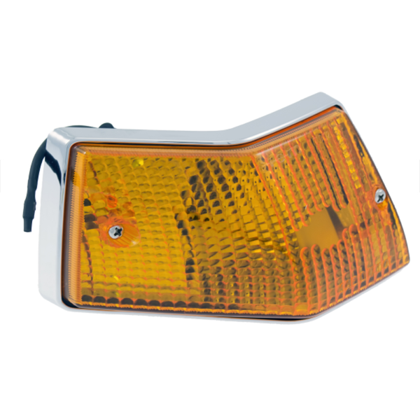 Freccia posteriore sinistra cromata SIEM Piaggio Vespa Px