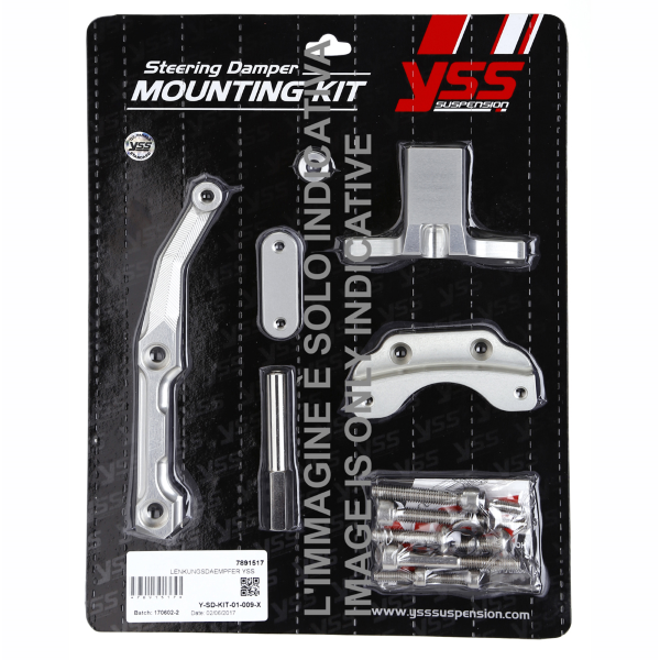 Kit montaggio ammortizzatore sterzo YSS Y-SD-KIT-04-004-X
