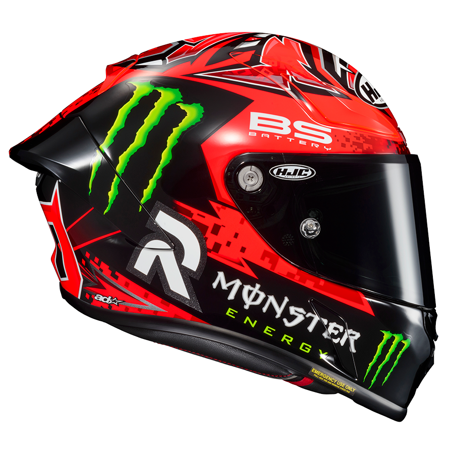 TEST Casco Hjc Rpha 1 Quartararo Replica MC1